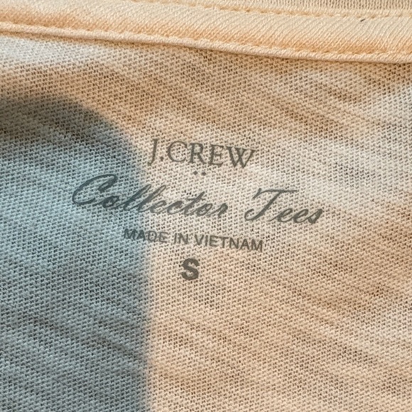 J. Crew Cream Tee with Orange Fox Design - Picture 2 of 4